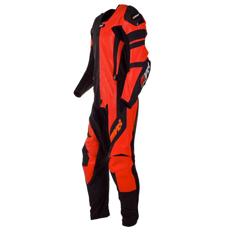 MVD Racewear Pro-S1 Supermoto Suit Fluor Red