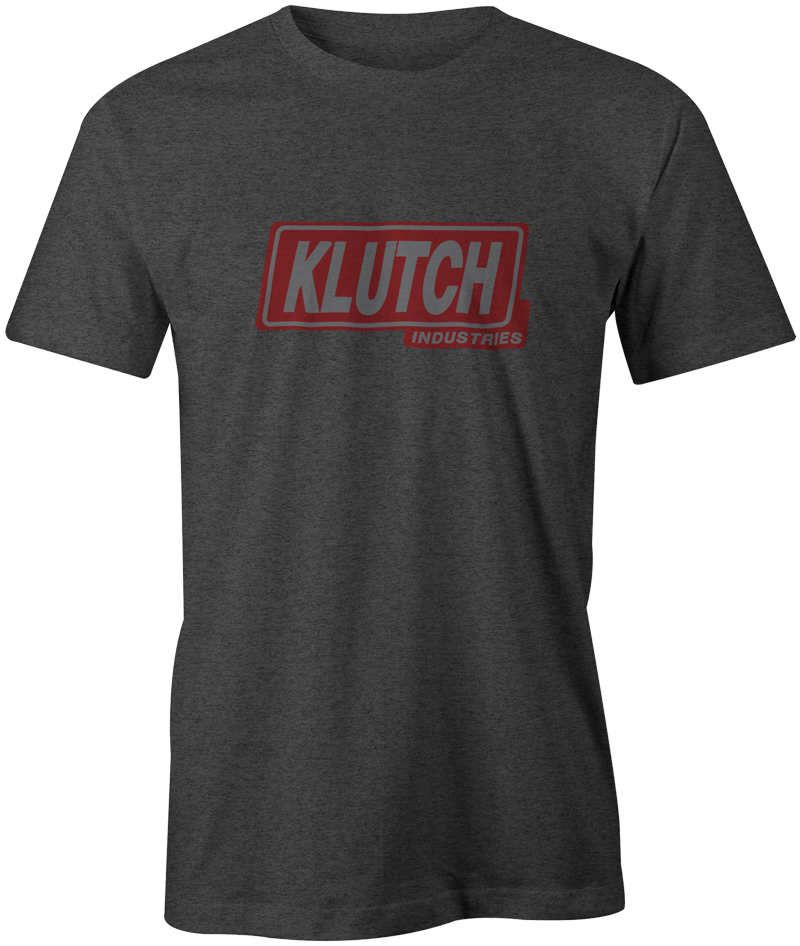 Klutch Industries Grey Classic Logo Tshirt