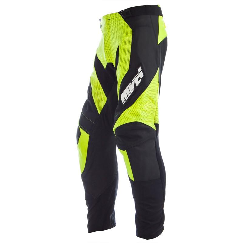 MVD Racewear Striker Supermoto Pants Black/Fluor Yellow